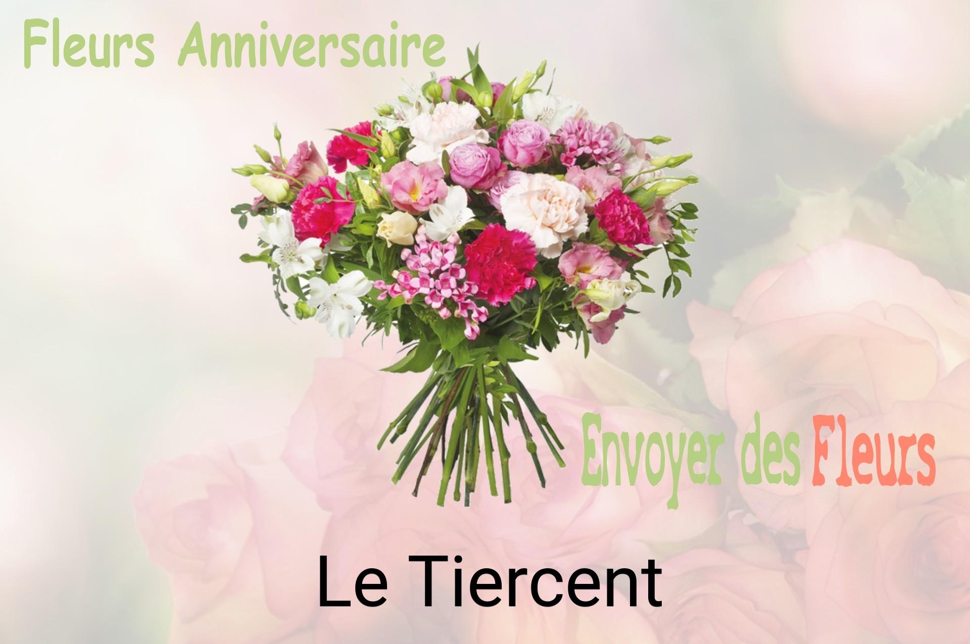 Bouquet de fleurs d’anniversaire livré à Le Tiercent