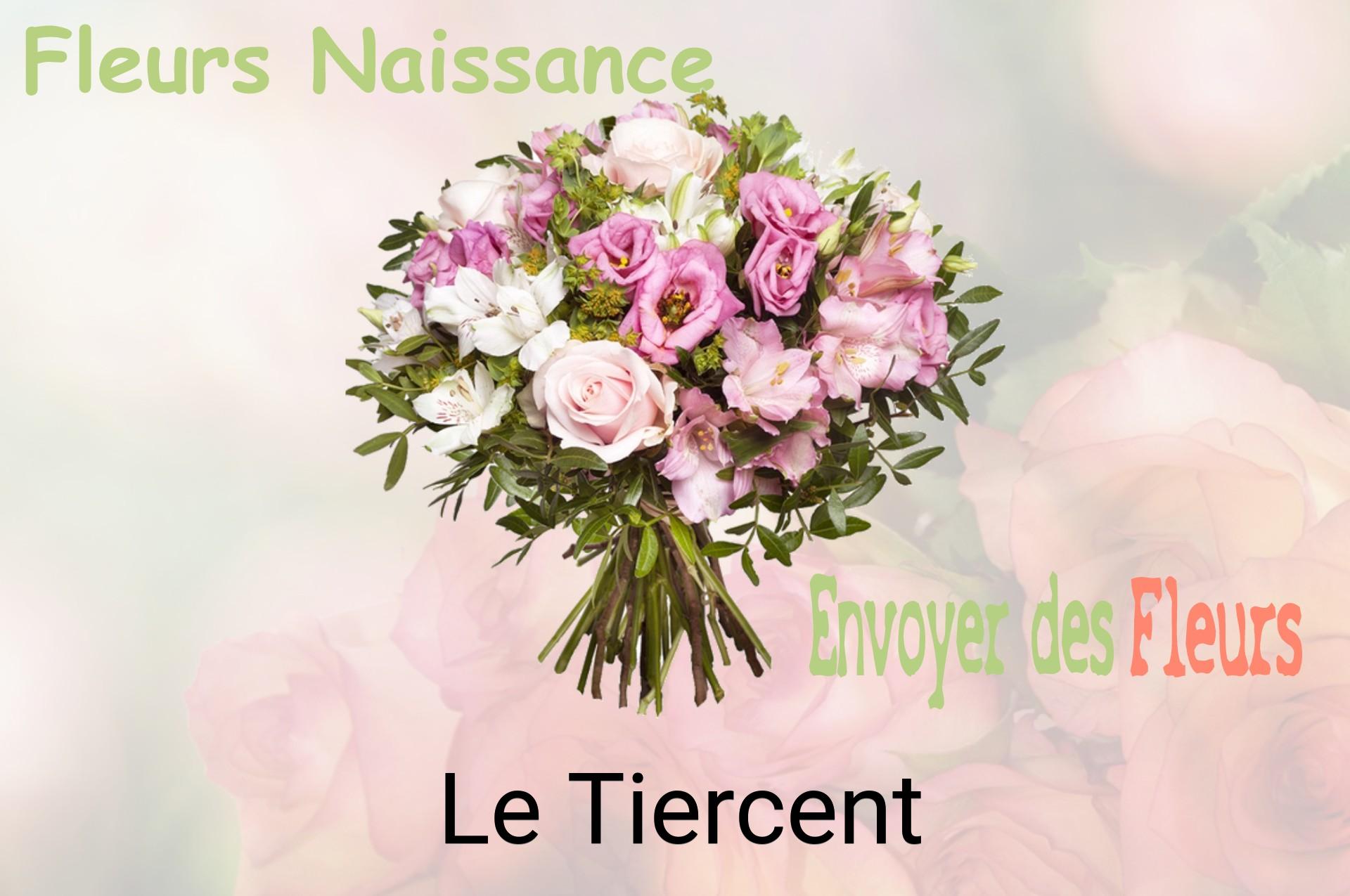 Bouquet de fleurs de naissance livré à Le Tiercent